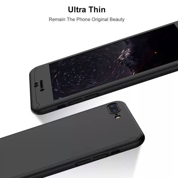 

Чехол 360 на Iphone 7/IPhone 8 + стекло в подарок , Black, Черный
