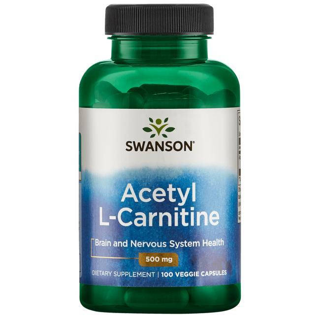 

Swanson Premium Acetyl L-Carnitine 500 mg, 100 капс
