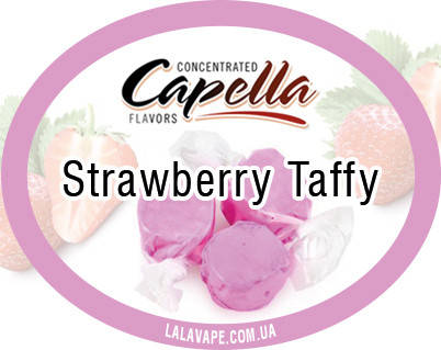 

Ароматизатор Capella Strawberry Taffy (Клубничное конфетти) 10мл