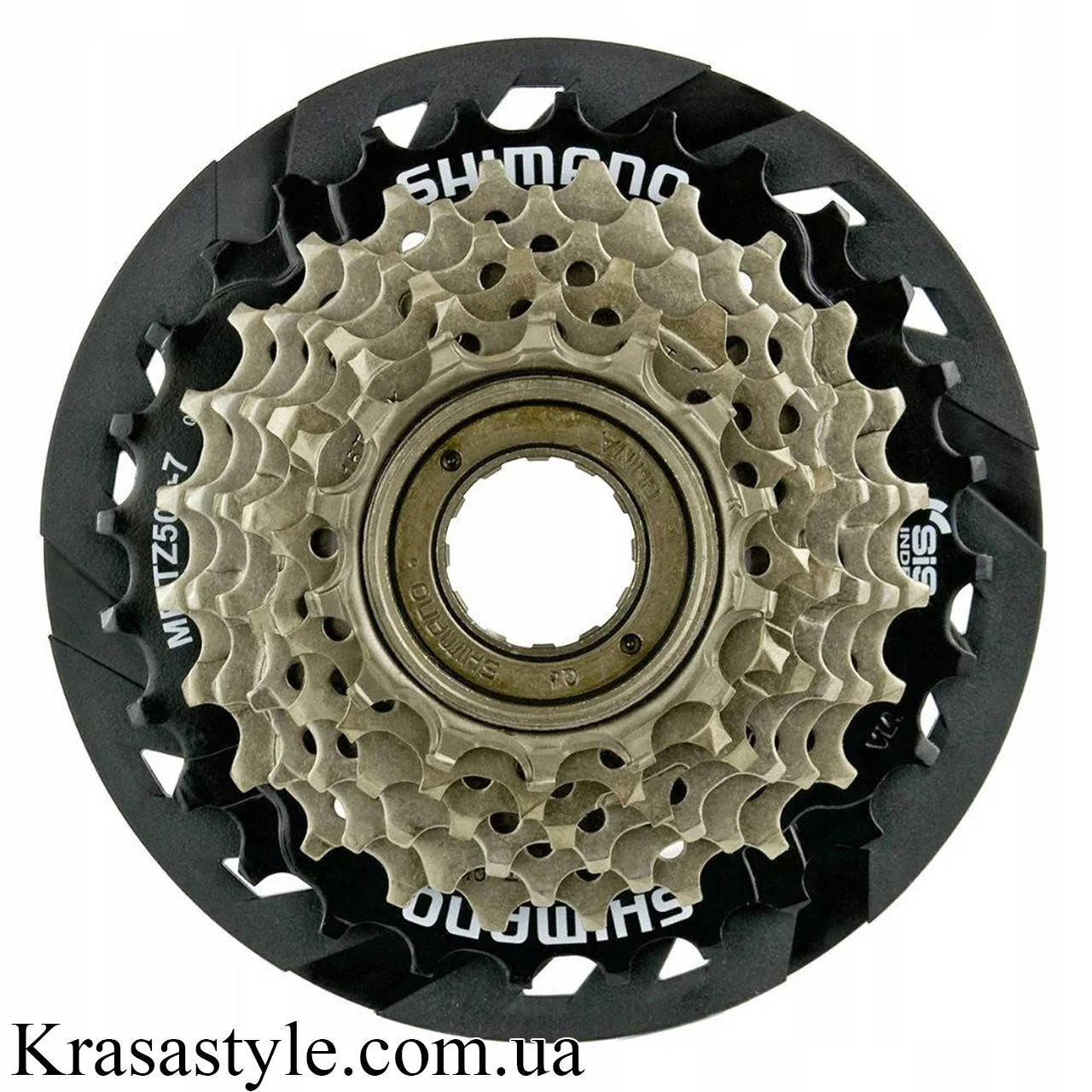 

Трещотка Shimano 7 звезд (14-28) с защитой
