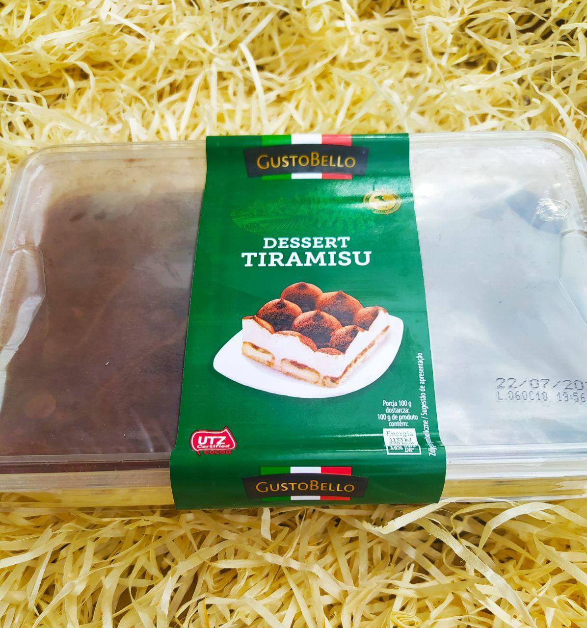 

Торт тірамісу GustoBello Dessert Tiramisu 500 г Італія
