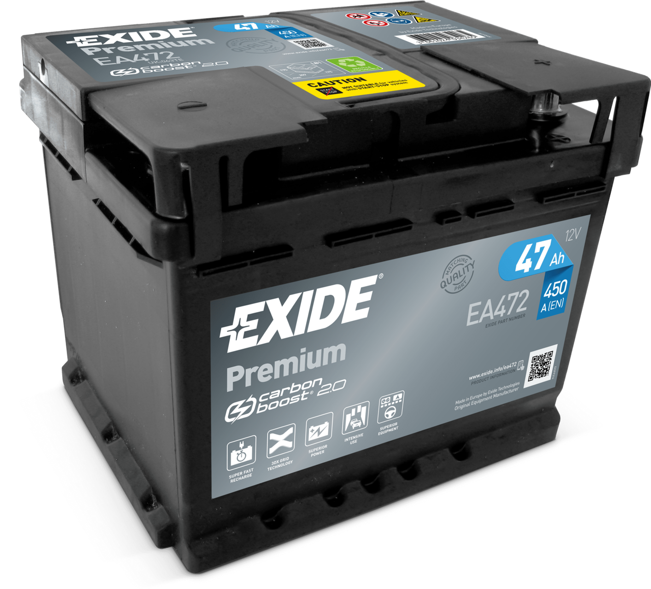 

Аккумулятор автомобильный Exide EA472