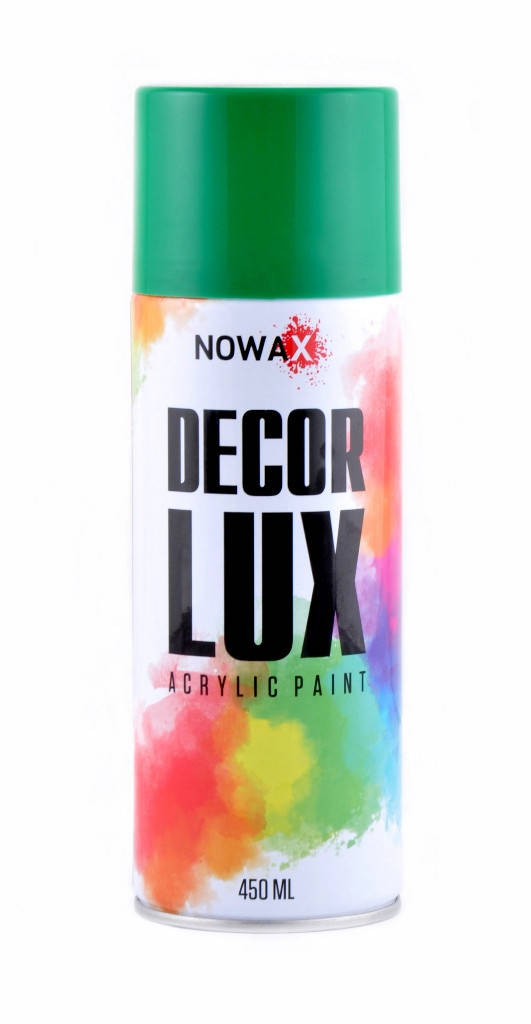

NOWAX Decor Lux Акриловая спрей-краска мятно зеленая NX48028 450мл