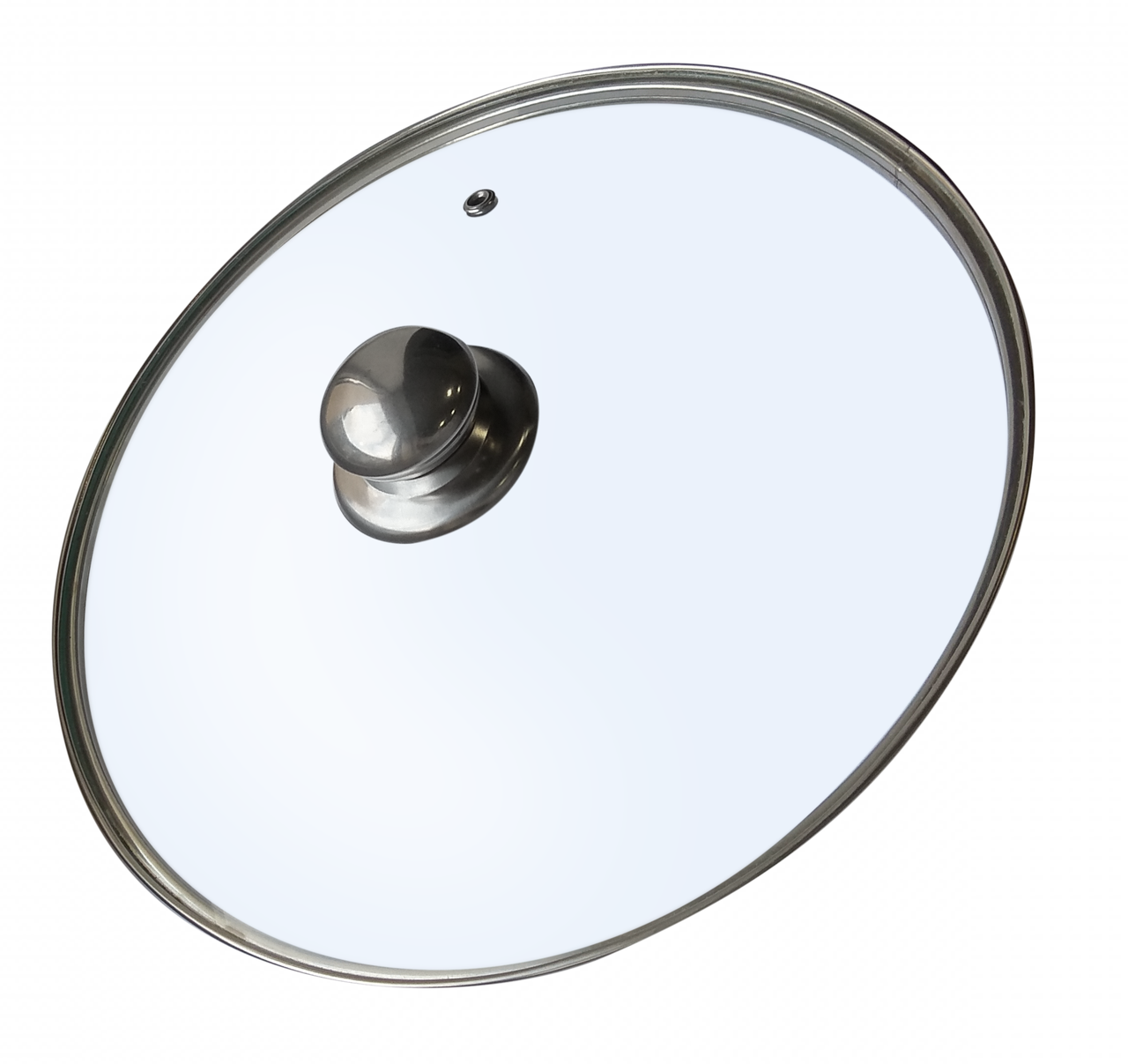 

Крышка стеклянная с металлическим ободком Ø 26 см