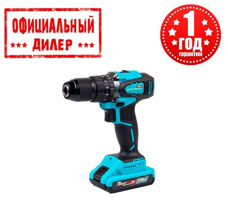 

Шуруповерт аккумуляторный Grand - ДА-21UBL PRO