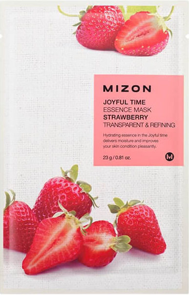 

Увлажняющая тканевая маска для лица Mizon Joyful Time Essence Mask Клубника 25 мл