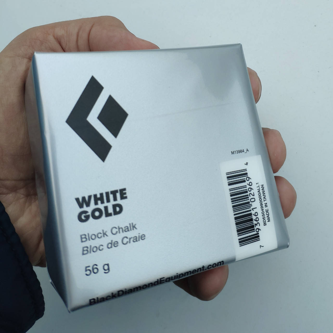 

Спортивная магнезия Black Diamond Uncut White Gold Pure Chalk 56g Block