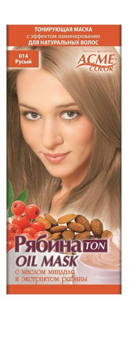 

Acme Color Тонирующая маска "Рябина Ton Oil Mask" 014 (Русый)