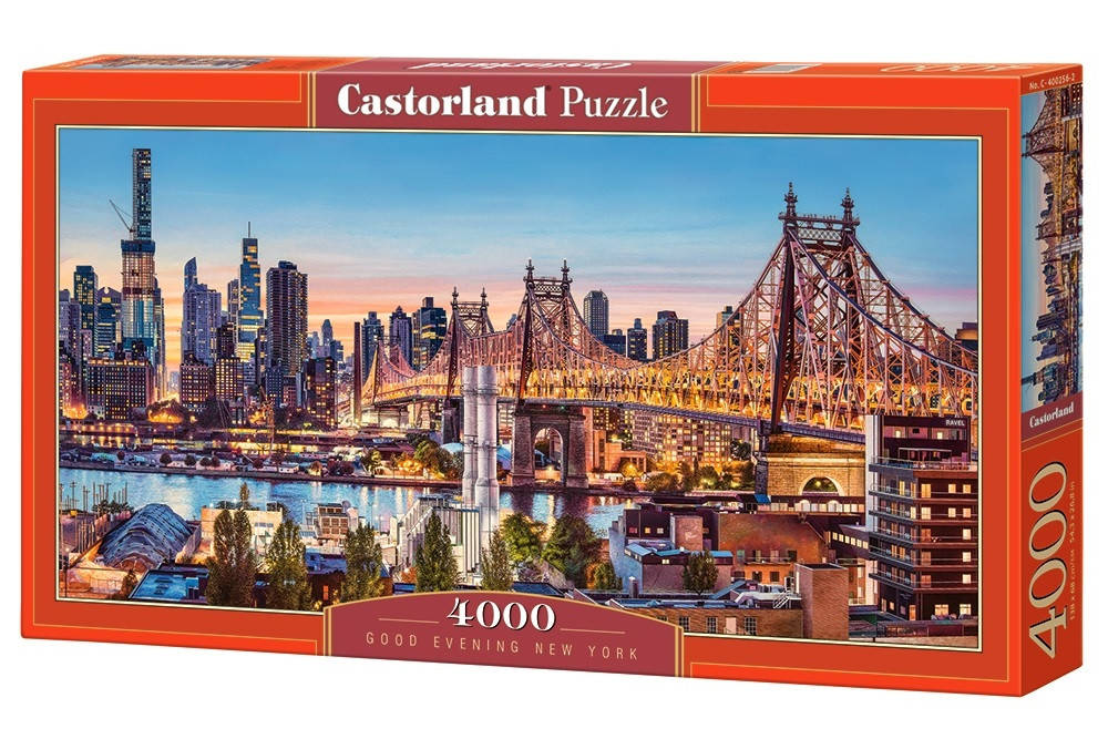 

Пазлы Castorland 4000 эл. Вечер в Нью-Йорке