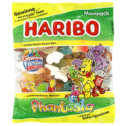 

Желейки Харібо фантазія Haribo phantasia 360g (Код : 00-00012374)