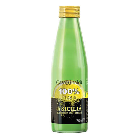 

Сок лимонный 100% Casa Rinaldi 250мл