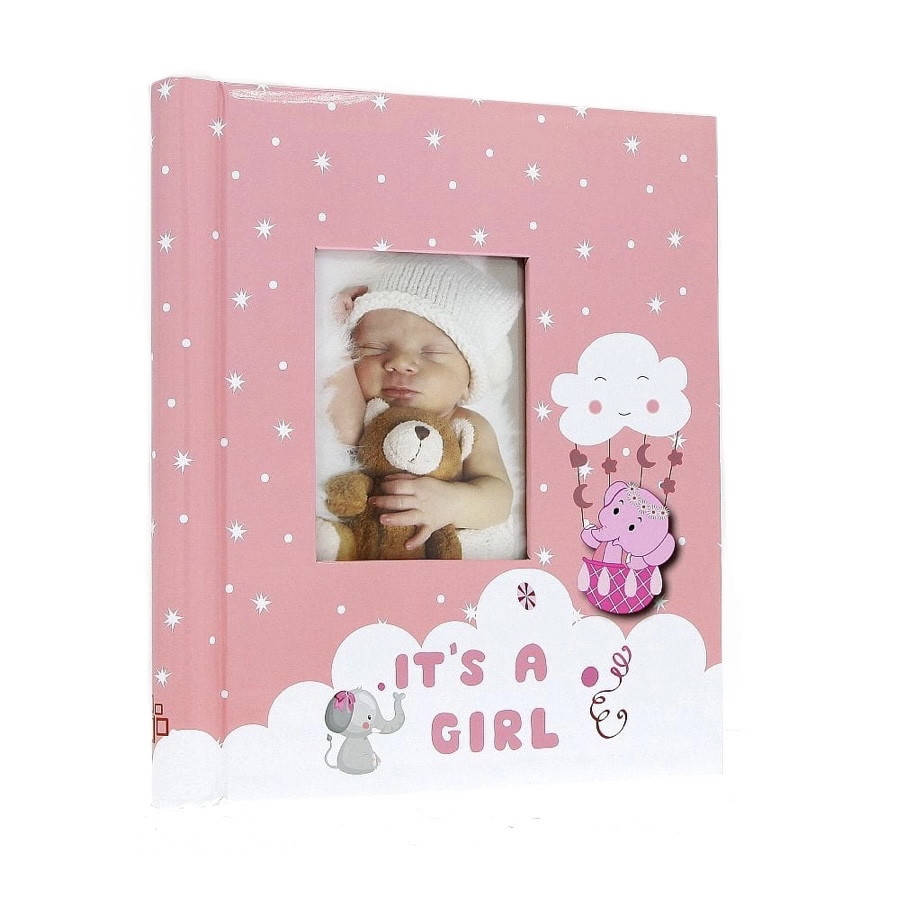 

Фотоальбом GEDEON 220x280 Самокл.(40 сторінок) ELEPHANT pink, Розовый