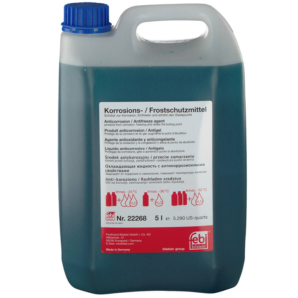 

Антифриз концентрат FEBI BILSTEIN G11 (синий) 5л