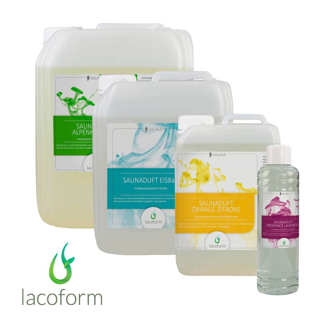 

Ароматизатор для сауны Lacoform АССОРТИМЕНТ 5 л Германия