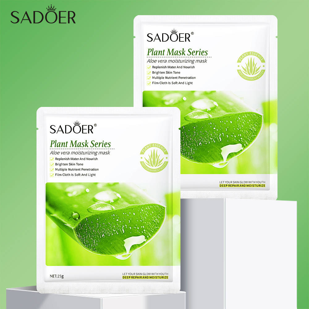 

Тканевая маска для лица Sadoer с экстрактом Алое вера