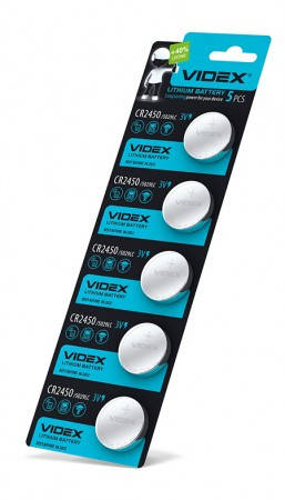 

Videx Батарейка литиевая CR2450