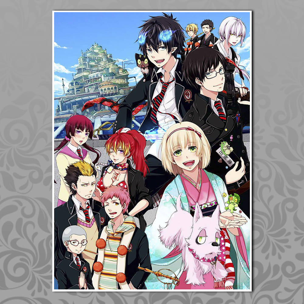 

Плакат Аниме Blue Exorcist 13
