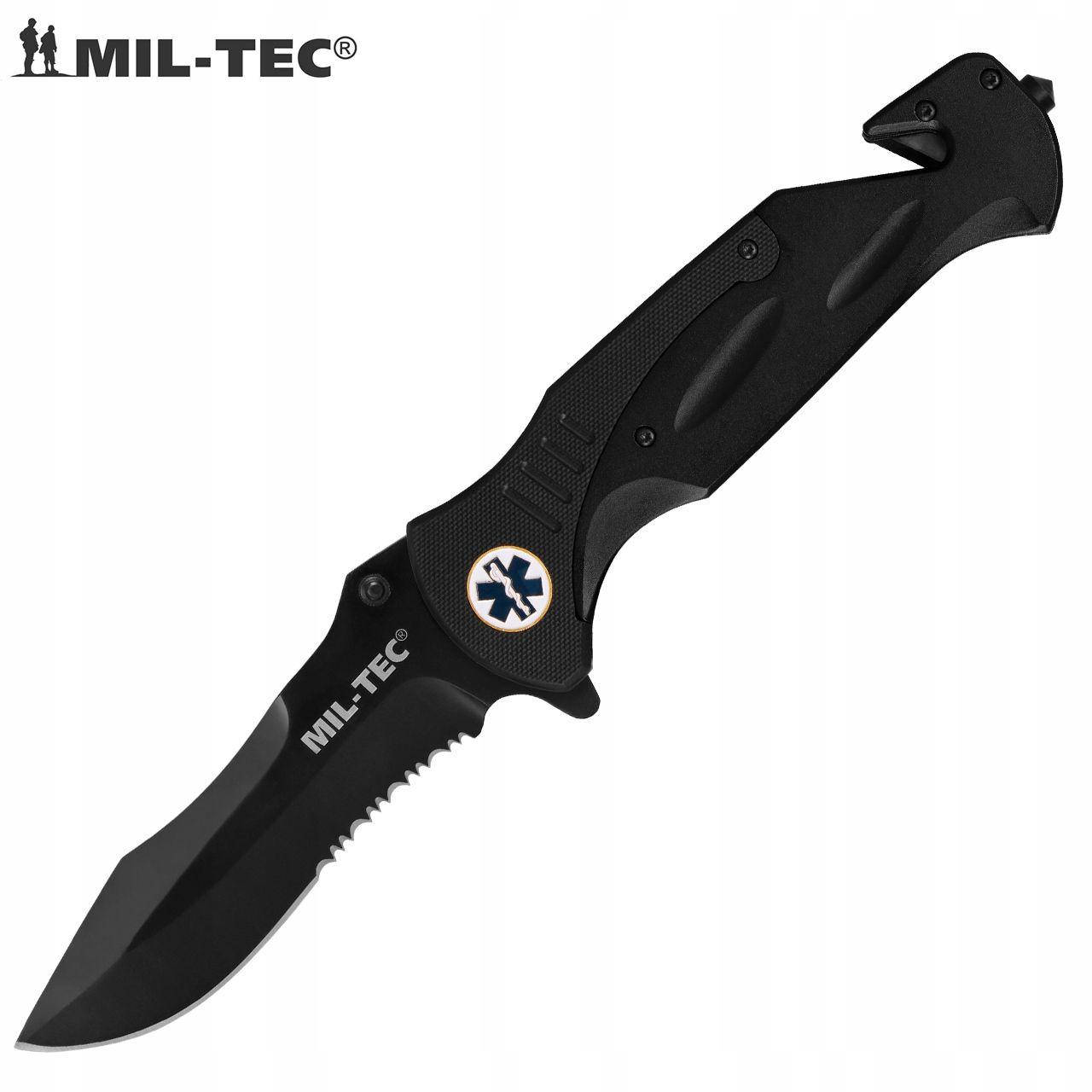 

Медицинский спасательный нож MIL-TEC 440/G10