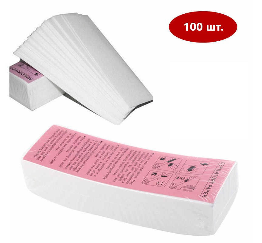 

Бумага для депиляции (полоски) 100 шт.