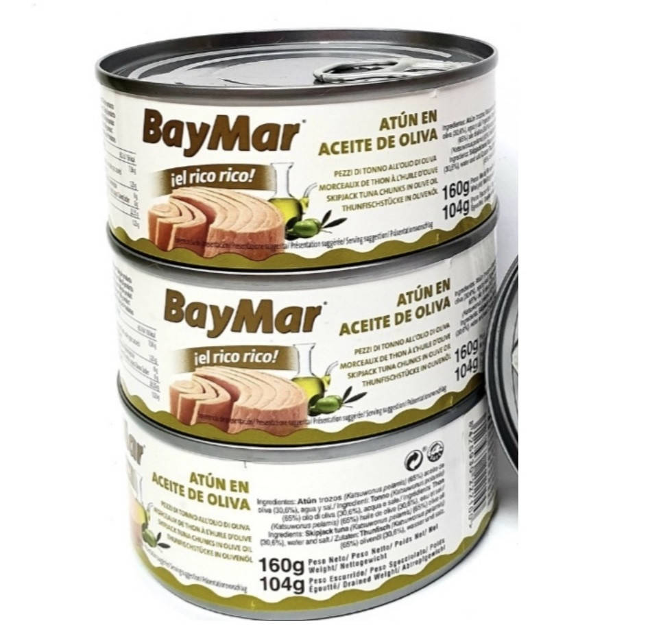 

Филе тунца в оливковом масле BayMar 160 г Испания