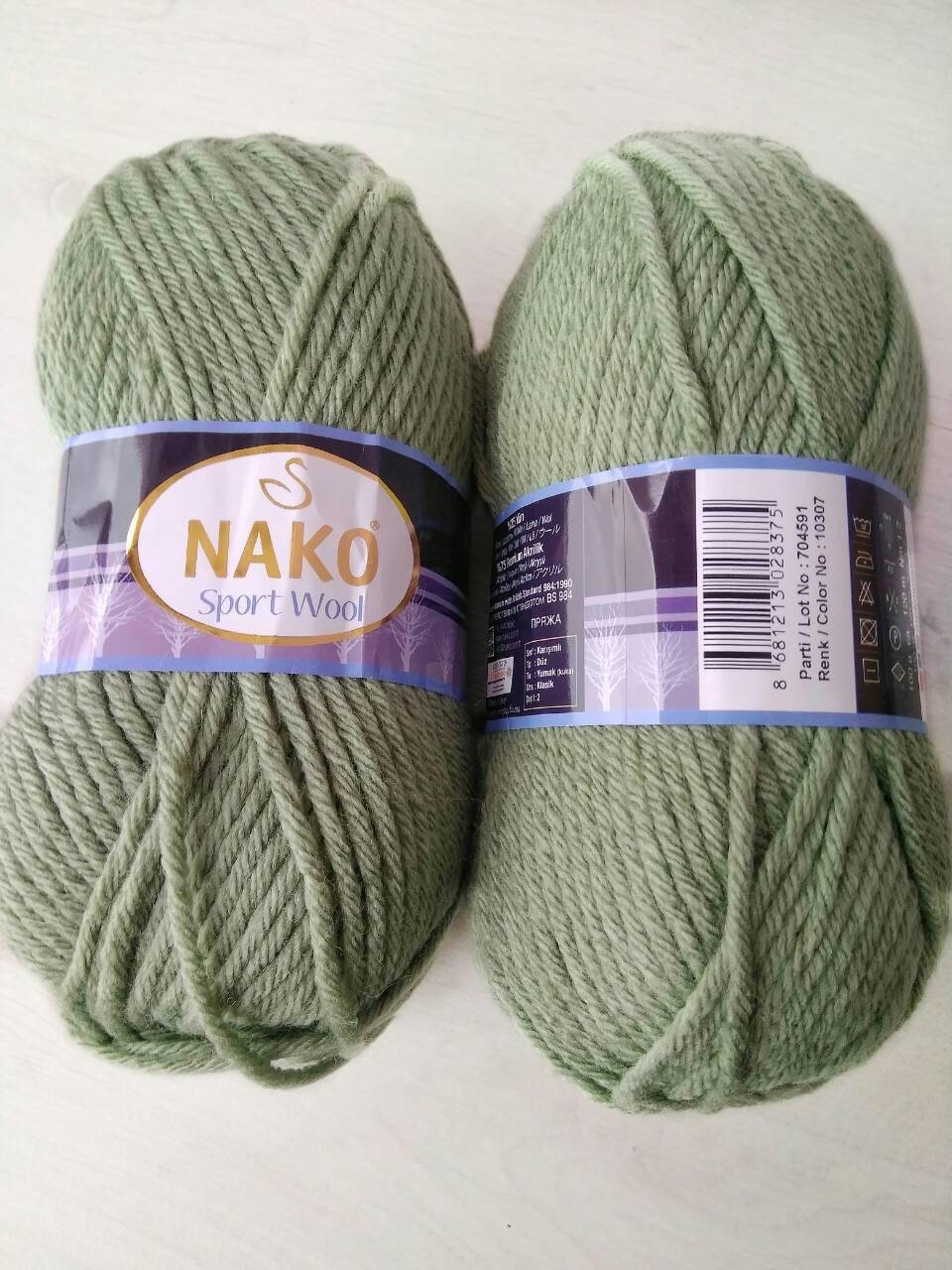

Nako Sport Wool - 10307 лавровый лист
