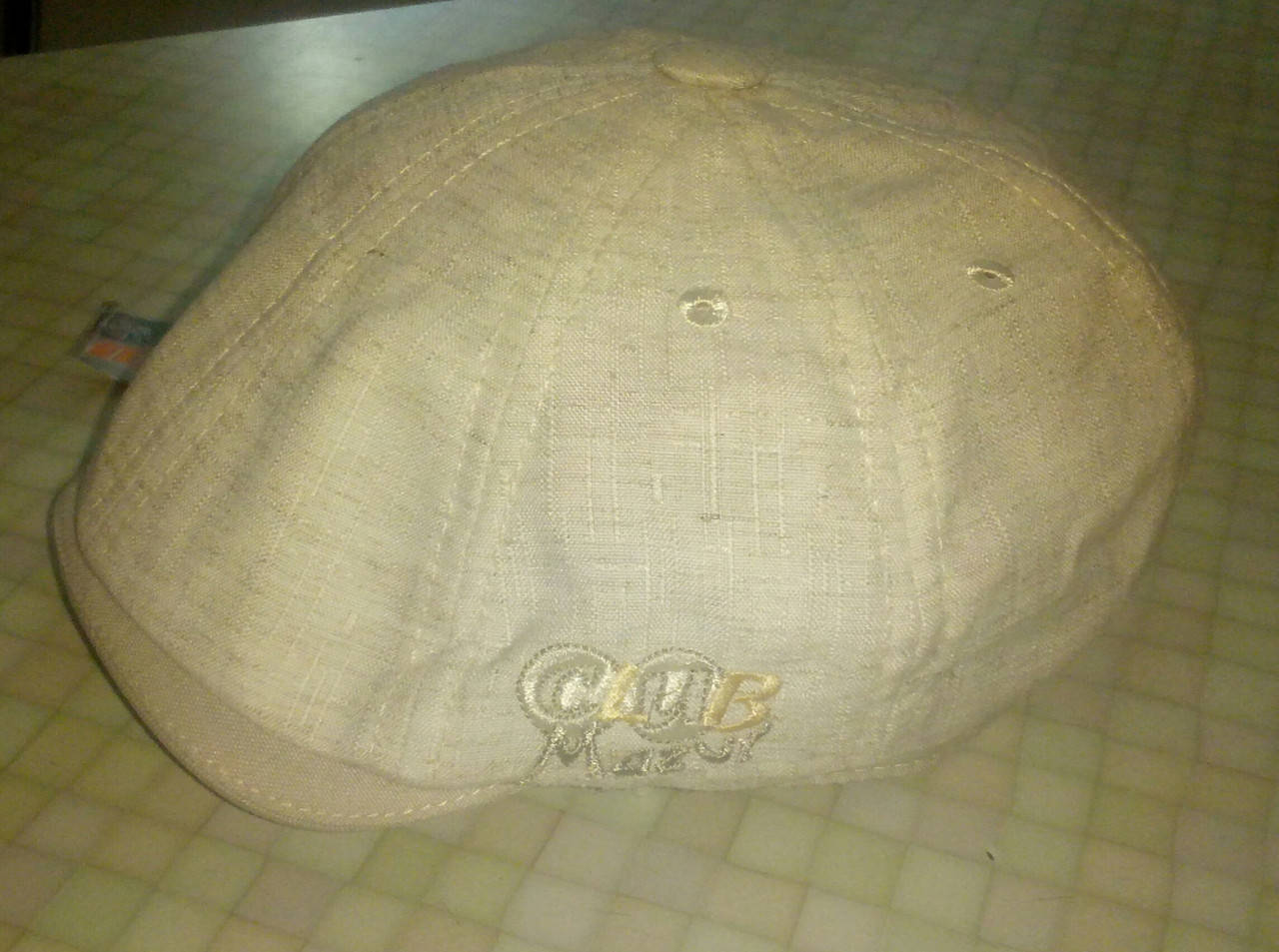 

Тонкая, летняя, котоновая кепка "хулиганка" для мальчиков, Бежевый