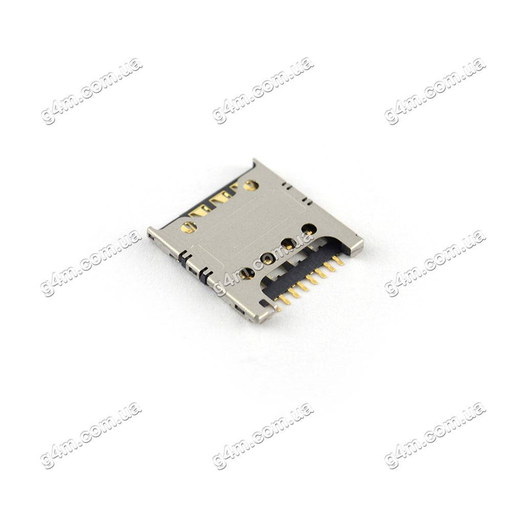 

Коннектор Sim карты для Samsung i8260 Galaxy Core, i8262 Galaxy Core; LG MS659