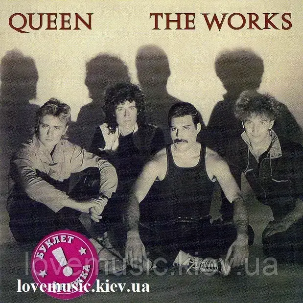 

Музичний сд диск QUEEN The works (1984) (audio cd)