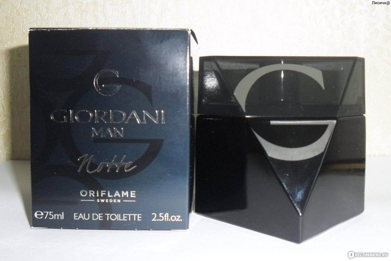 

Oriflame. Туалетная вода МУЖСКАЯ Oriflame Giordani Man Notte. Орифлейм