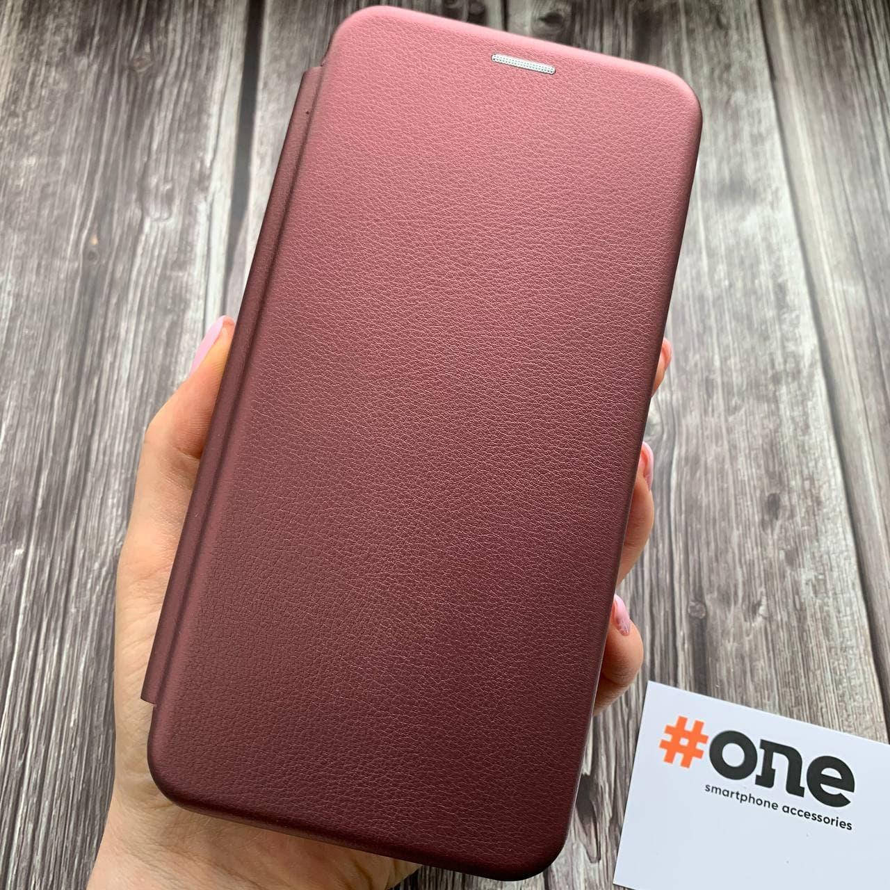 

Чехол книга для Samsung S10 Lite с эко кожи с подставкой книжка на телефон самсунг с10 лайт бордовая STN, Бордовый