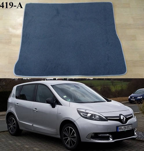 

Ворсовый коврик багажника Renault Scenic '09-15