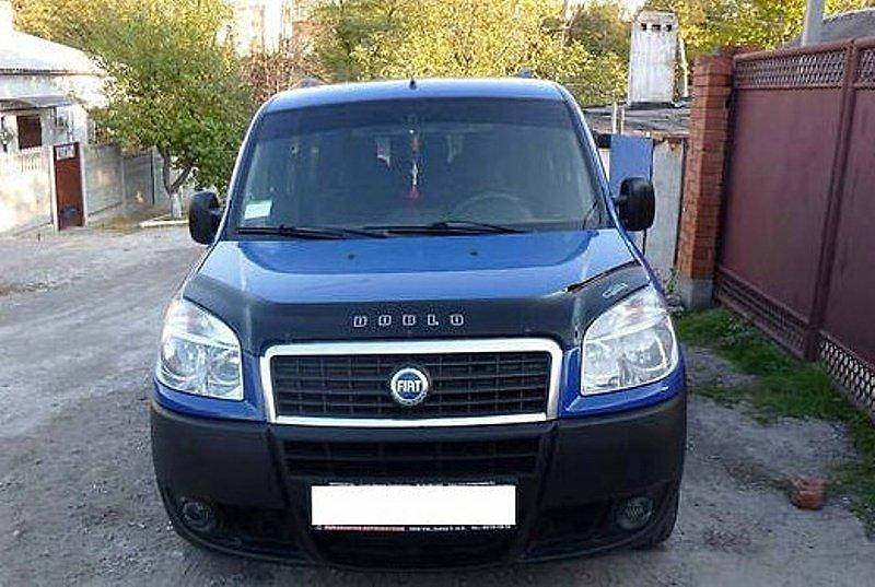 

Дефлектор капота, мухобойка Fiat Doblo 2005-2010 VIP Tuning