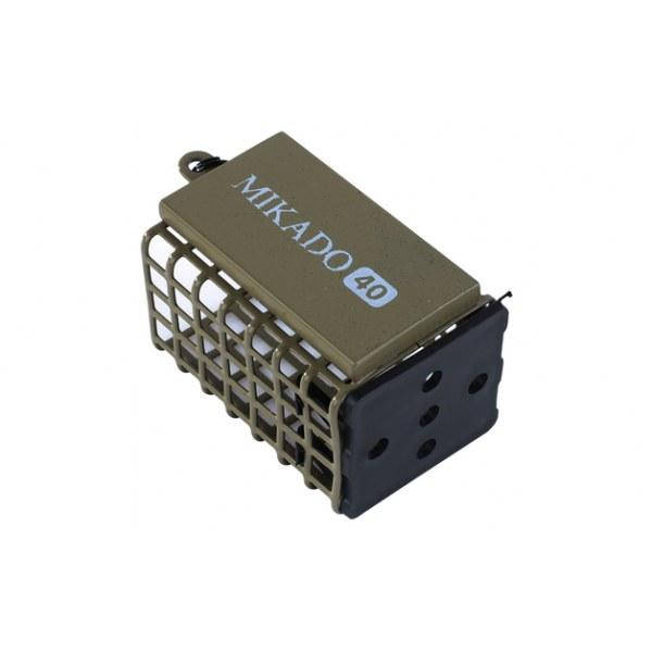 

Кормушка фидерная Mikado квадратная с дном (25х30х44) AMKZ-02 80