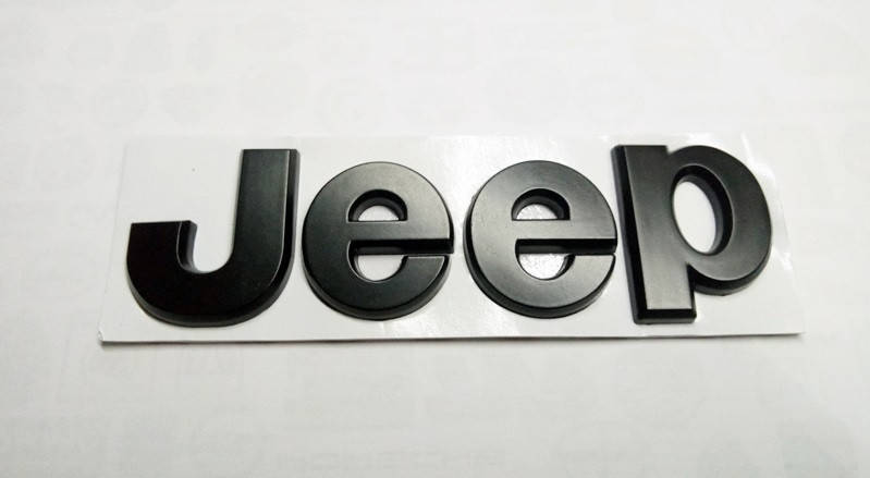 

Эмблема Jeep черная металлическая