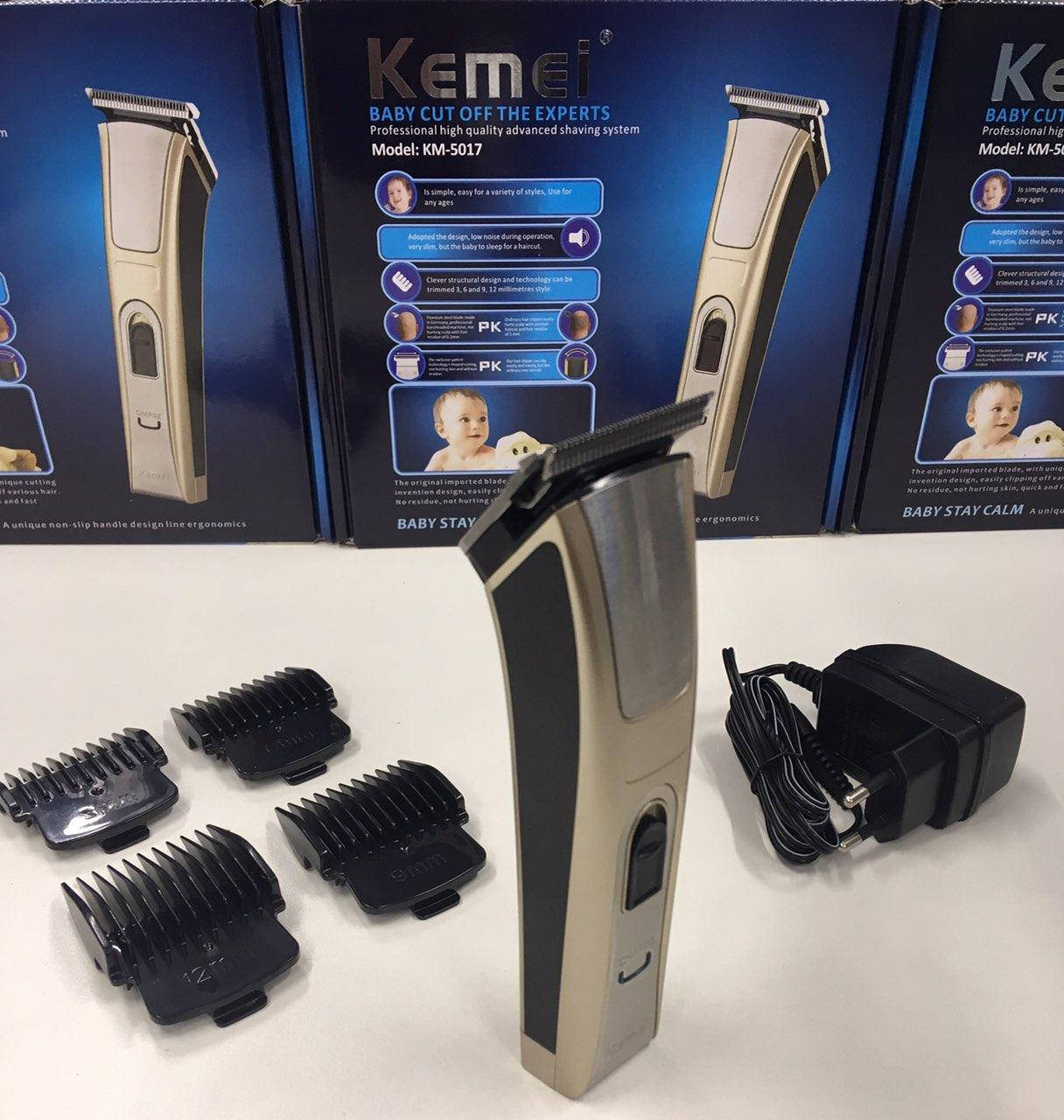 

Машинки для стрижки волос KEMEI KM-5017 (40 шт/ящ)