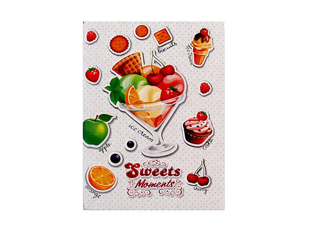 

Блокнот A6 32арк. кліт. карт. на скобі №ЗК-16/Рюкзачок/(10)(100)