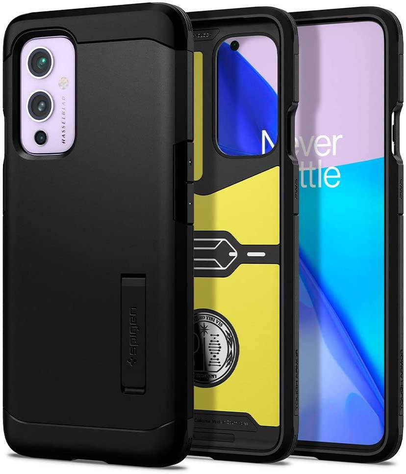 

Чехол Spigen для OnePlus 9 - Tough Armor, Black (ACS02686), Черный