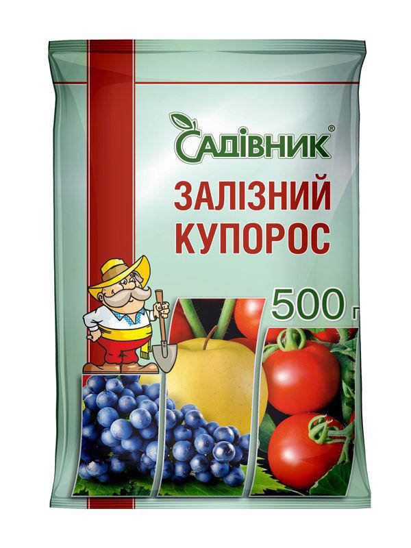

Железный купорос 500г Садовник