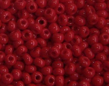 

Бисер темно-красный непрозрачный, 203 (93190)