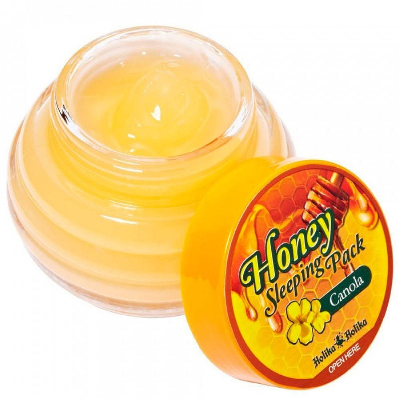

Ночная медовая маска для лица с рапсом Holika Holika Canola Honey Sleeping Pack, 90мл