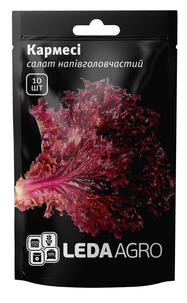 

Семена Салат лолло росса Кармеси 10шт LEDAAGRO