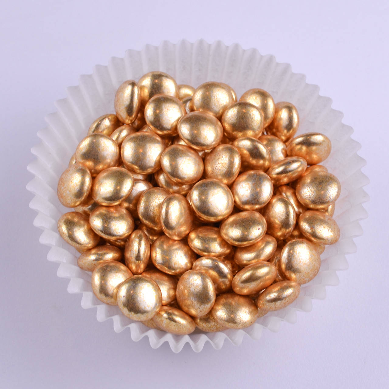 

Драже шоколадное круглое золотое 50 гр