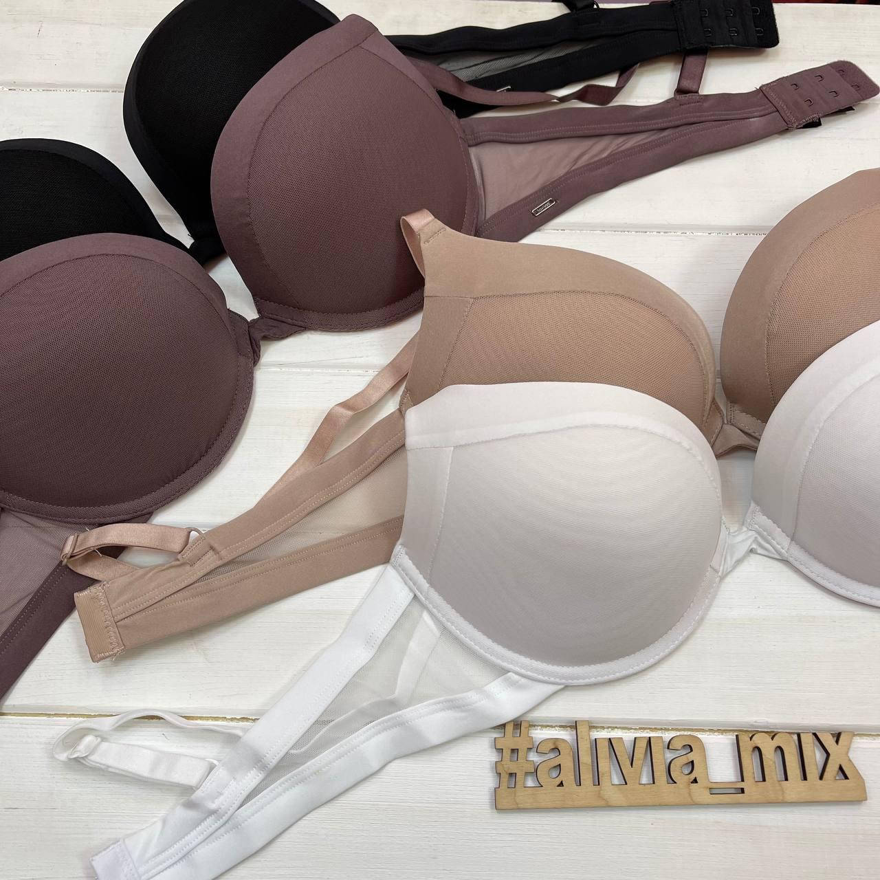 

Бюстгальтер с 3D Push up от La vivas чашка В,С 75В, Белый