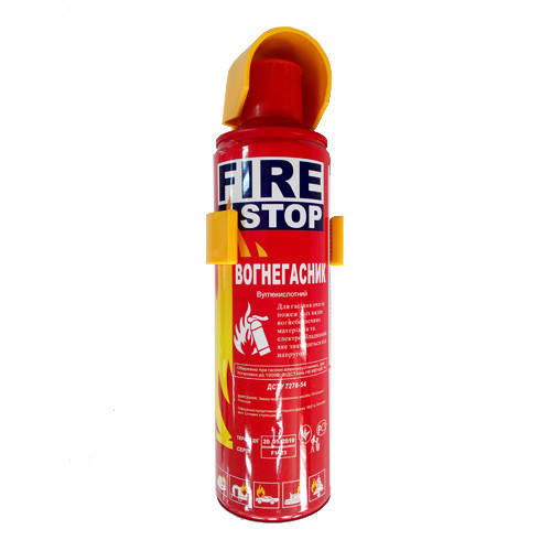 

Огнетушитель 0,5л углекислотный автомобильный FIRE STOP 173878