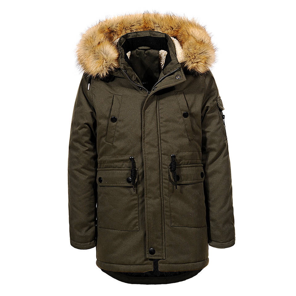 

Зимняя парка для мальчика Glo-Story 134/140, Хаки