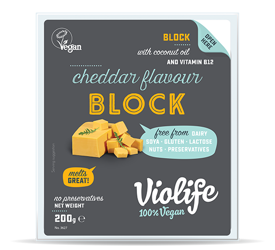 

Сыр Чеддар Vio Life Cheddar блок 200 gr