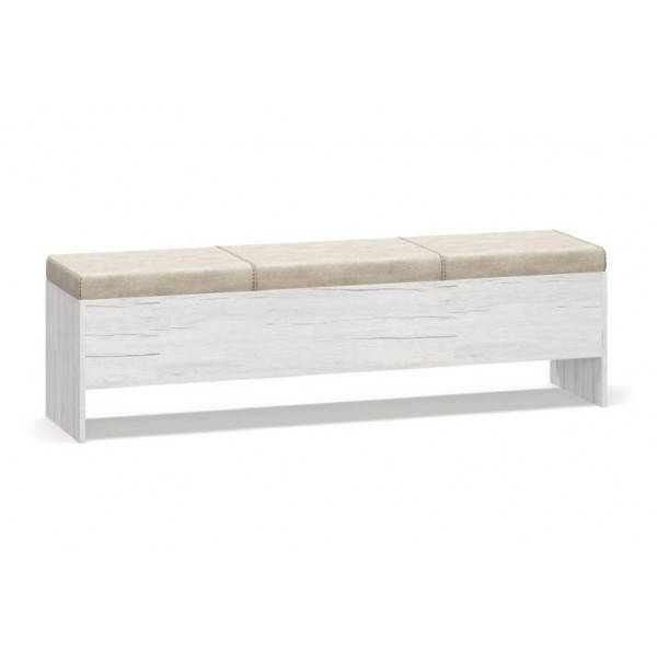 

Банкетка Ким сан-ремо/дуб кари белый