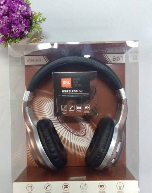 

Наушники беспроводные блютус подключение JBL bluetooth B61 с радио