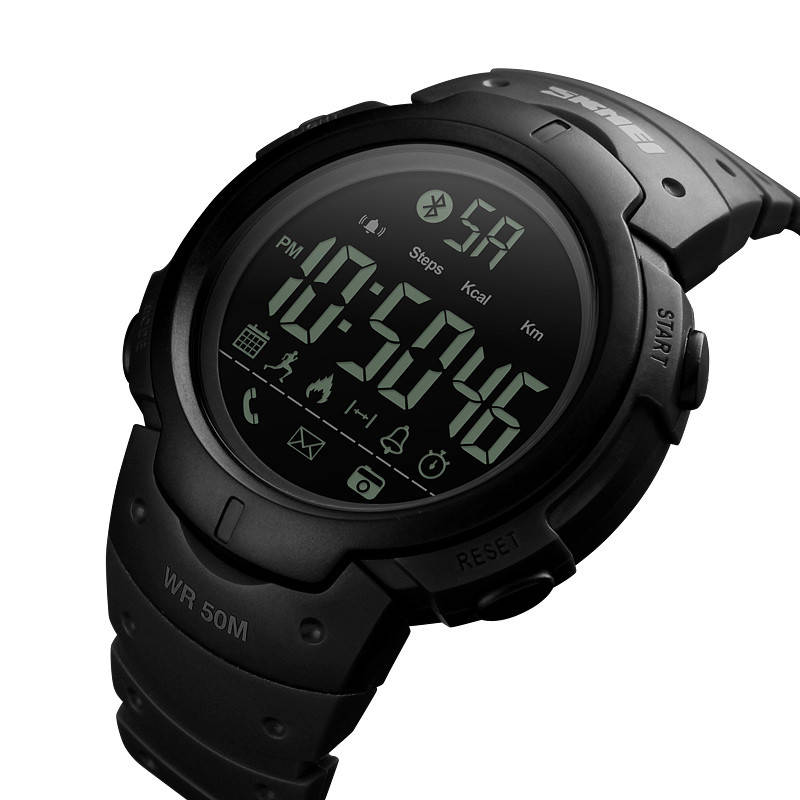 

Cпортивные мужские часы Skmei 1301 черные