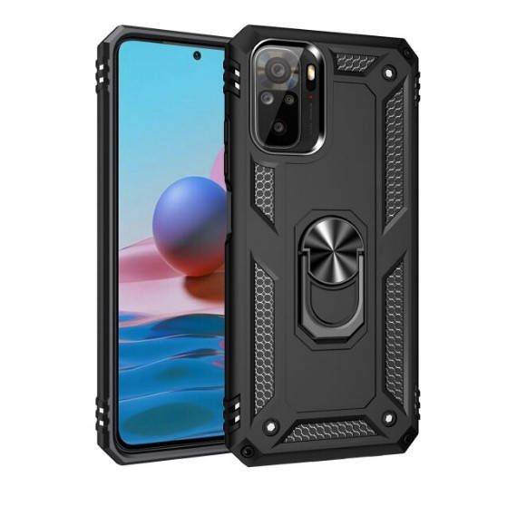 

Противоударный чехол Combo Ring для Xiaomi Redmi Note 10 / Note 10s (Разные цвета)
